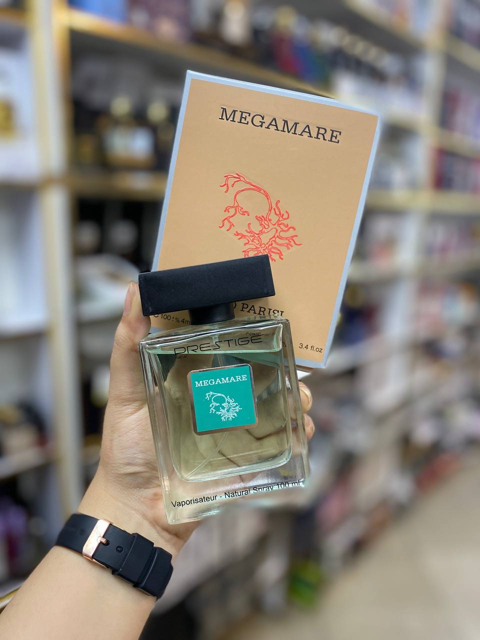 ادکلن مگاماره پرستیژ حجم 100 میلی لیتر